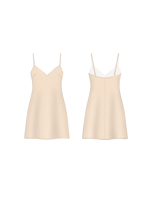 beige|short