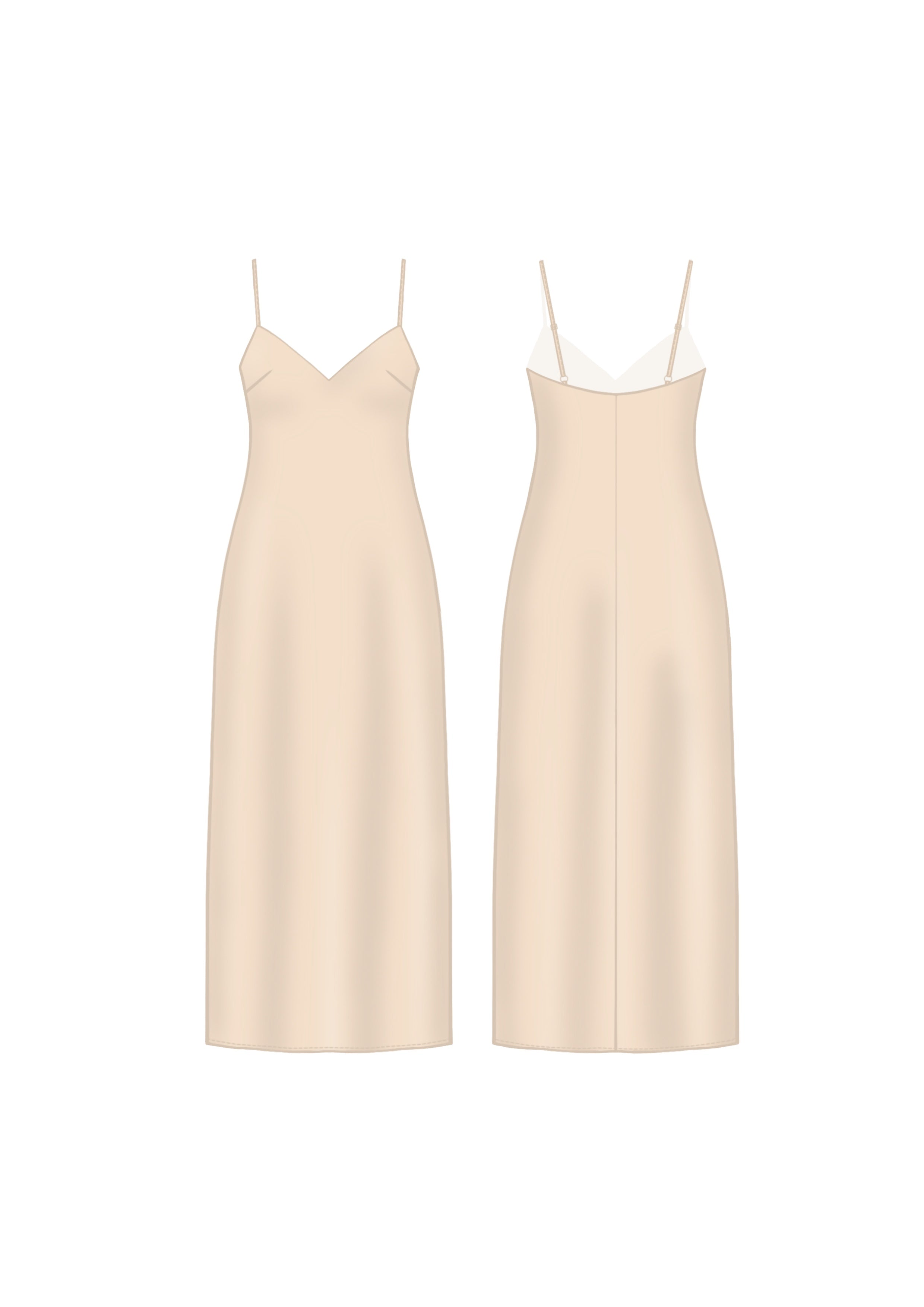 beige|long