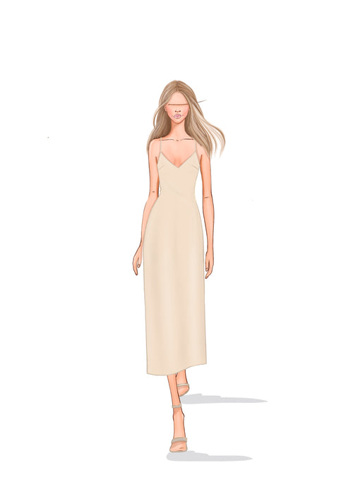beige|long