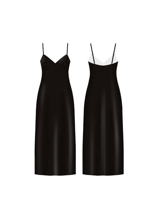 black|long
