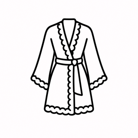 Linen Lace Kimono